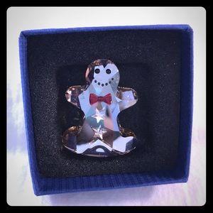 Swarovski Rocking Gingerbread Man